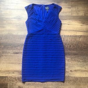 Adrianna Papell Matte Jersey Geo Sheath Dress